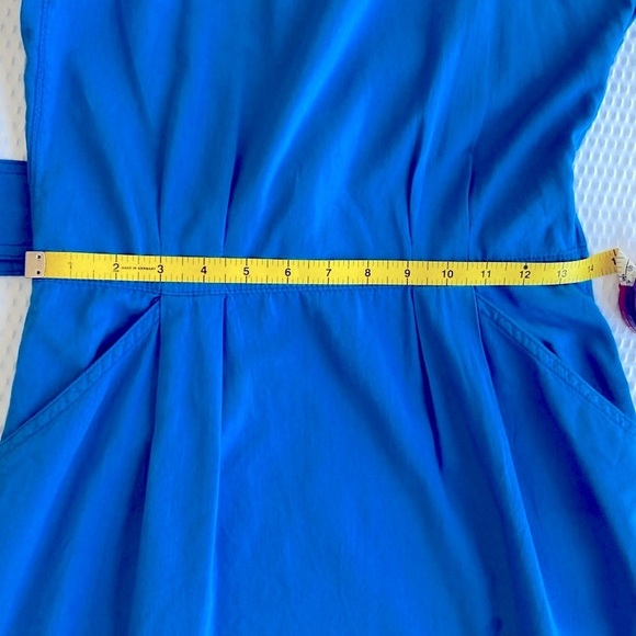 Stella McCartney Blue Sleeveless Cotton Dress Size 42 - Picture 6 of 11